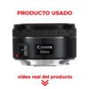 CANON EF 50mm F/1.8 STM USADO