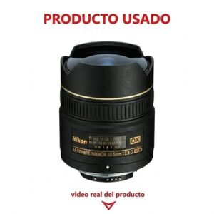 LENTE NIKON AF FISHEYE 10.5MM f2.8 G ED DX USADO