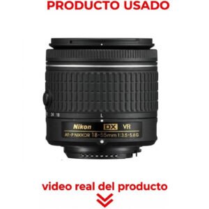 LENTE NIKON 18-55MM VR II USADO