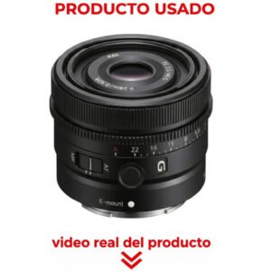 LENTE SONY FE 40MM F2.5 G USADO