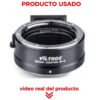 Adaptador de lente Viltrox EF-Z para lentes Canon EF/EF-S a Nikon Z