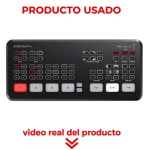 BLACKMAGIC ATEM MINI PRO USADO