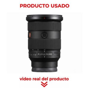 LENTE SONY FE 24-70MM 2.8 GM II USADO