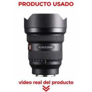LENTE SONY FE 12-24MM F2.8 GM USADO
