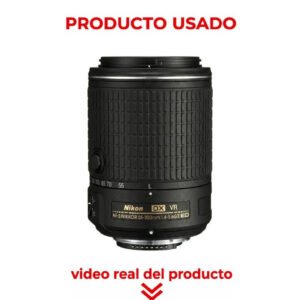 NIKON AF-S 55-200MM F4-5.6 G II ED VR DX USADO