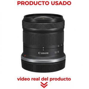 CANON RF-S 10-18MM F/4.5-6.3 IS STM USADO