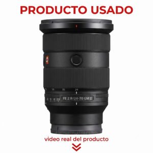 LENTE SONY FE 24-70MM 2.8 GM II USADO