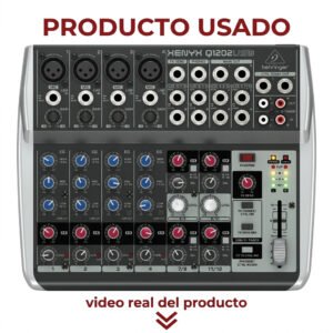BEHRINGER XENYX Q1202 USB USADO