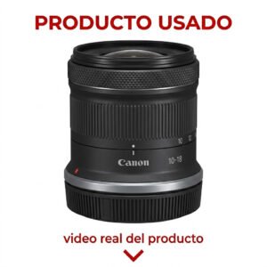 CANON RF-S 10-18MM F/4.5-6.3 IS STM USADO