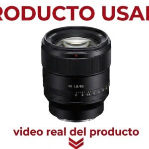 LENTE SONY FE 85MM F1.8 USADO