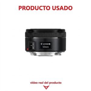 CANON EF 50mm F/1.8 STM USADO