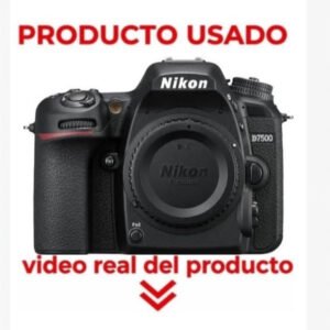 NIKON D7500 CUERPO USADA