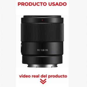 LENTE SONY 35MM FE 1.8 USADO