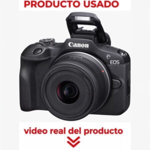 CANON EOS R100 CON LENTE 18-45MM USADA
