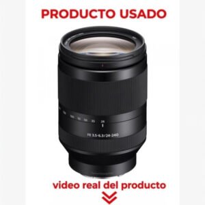 SONY FE 24-240MM F3.5-6.3 OSS USADO