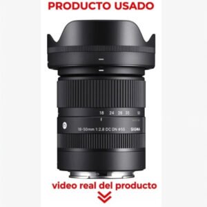 LENTE SIGMA 18-50MM F2.8 DC-DN PARA RF USADO